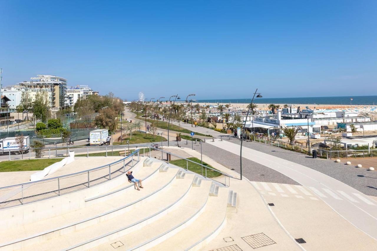 Bilocale Con Giardino A 200Mt Dal Mare - Homeunity Rimini Exterior photo